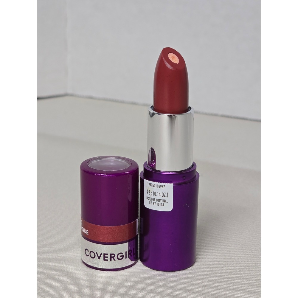 2 pack CoverGirl Simply Ageless Hyaluronic Acid Lipstick 110 Special Espresso